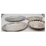 Assorted Silver Plated Serving Dishes