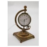 Elgin Pocket Watch w/Brass Pocket Watch Stand
