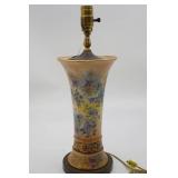 Vintage Hand Painted Porcelain Lamp
