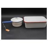 (2) Pieces of Enamelware