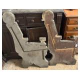 Church Pew Ends
