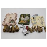 Light Switches, Brass Fittings & Etc.