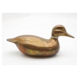 Vintage Brass Duck
