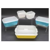 Pyrex Refrigerator Primary Color Lot ~ READ