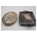 Silver Plate Serving Tray  Silver Plate Platter