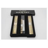 (3) Elizabeth Taylor White Diamonds Watches