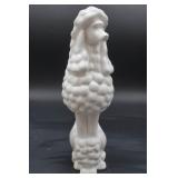 MCM White Poodle Figurine