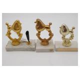 Poodle Desk Pen Holder and Poodle Trophies