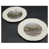 (2) Currier and Ives Reproductions ~ Americana