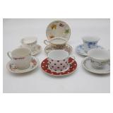 Teacups & Saucers Lot