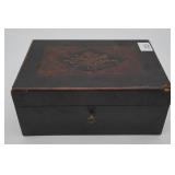Antique Wooden Document/Keepsake Box