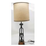 Wrought Iron Table Lamp