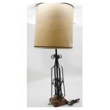 Wrought Iron Table Lamp