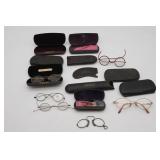 Collection of Eye Antique & Vintage Eyeglasses