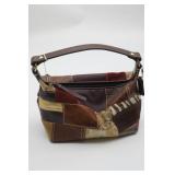 Coach Holiday Patchwork Demi Hobo Handbag
