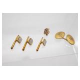 Cuff Links and Lapel Pin