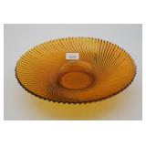 Amber Round Console or Fruit Bowl