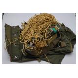 Vintage Military Parachute Harness & Suspension