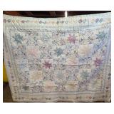Handmade Sampler Quilt w/Star Blocks &