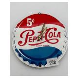 Pepsi Cola Bottle Cap Round Clock