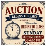 Auction Begins to Close: