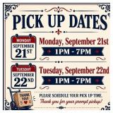 Pick Up Dates: