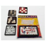 Vintage Plastic Sliding Puzzles