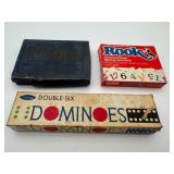 Parker Brothers Rook Card Games & Dominoes
