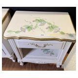French Provincial Style Nightstand Painted
