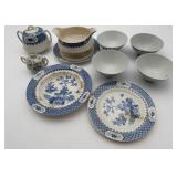 Assorted Blue & White China