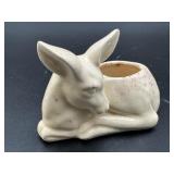 Vintage Ceramic Deer Planter USA