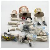 Porcelain Doll Parts