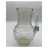 Beehive Glass Pitcher
