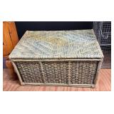 Wicker Storage Trunk /Blanket Chest