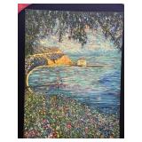 Catalina Island Avalon Bay Painting by dePierre