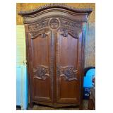 Ornate Carved Wardrobe