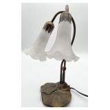 Art Nouveau Style Pond Lily Accent Lamp