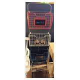 5 Tier Metal Wire Basket Storage Stand