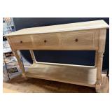 Farmhouse Style Console Table