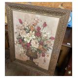 Framed Floral Still Life Wall Art