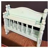 Pair of Painted Twin Beds w/Rails