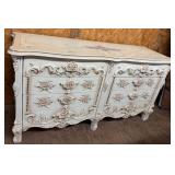 Ornate French Provincial Style Dresser