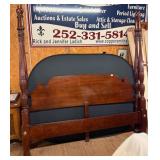 King Size Thomasville Cherry 4 Poster Bed w/Rails