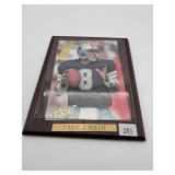 Troy Aikman Action Packed Plaque