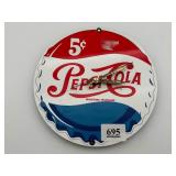 Pepsi Cola Bottle Cap Round Clock