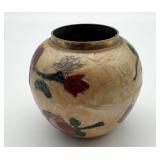 Hosley Solid Brass Floral Vase