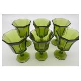 Avocado Green Stemware (6pcs)