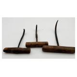 Primitive Hay Hooks