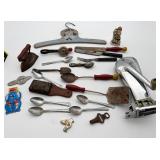 Collection of Toy Kitchen Items, Hanger & Etc.