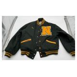 Large Northeastern Eagle Varsity Letterman Jacket